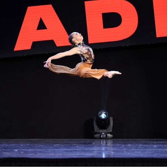 Custom Solo Contemporary Costume flower and copper mesh Size 10 - Picture 2 of 16